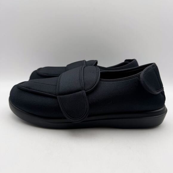 Propet Womens Cronus Medicare Diabetic Slipper Shoe US 10M EU 40.5 Black EUC - Picture 9 of 15